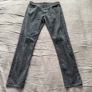 Adriano Goldschmied Men's Jeans Tellis Slim Straight Gray Denim 33x34